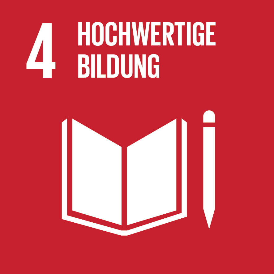 04 Hochwertige Bildung - SDG Ziele der nachhaltigen Entwicklung