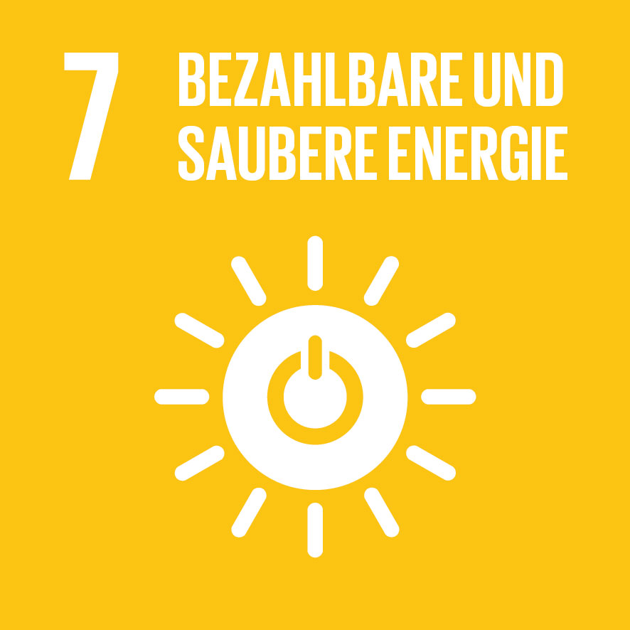 07 Bezahlbare und saubere Energie - SDG Ziele der nachhaltigen Entwicklung