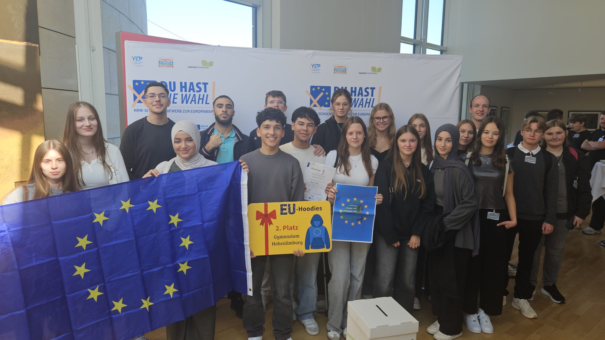 Erfolgreiche Teilnahme am Schülerwettbewerb zur Europawahl – 2. Platz ...